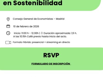 No te pierdas hoy la presentación de la Guía de Reporte Voluntario en Sostenibilidad impulsada por el Observatorio del Textil y la Moda y el Consejo General de EconomistasNo te pierdas hoy la presentación de la Guía de Reporte Voluntario en Sostenibilidad impulsada por el Observatorio del Textil y la Moda y el Consejo General de Economistas