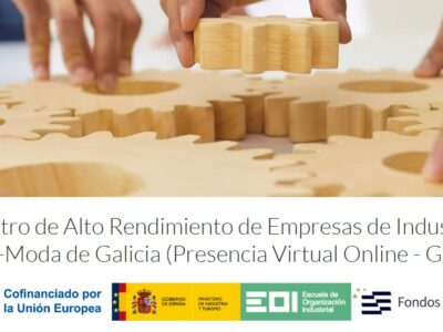 Cointega informa que ya está abierto el plazo de inscripción del Centro de Alto Rendimiento de Empresas de Industria Textil-Moda de Galicia