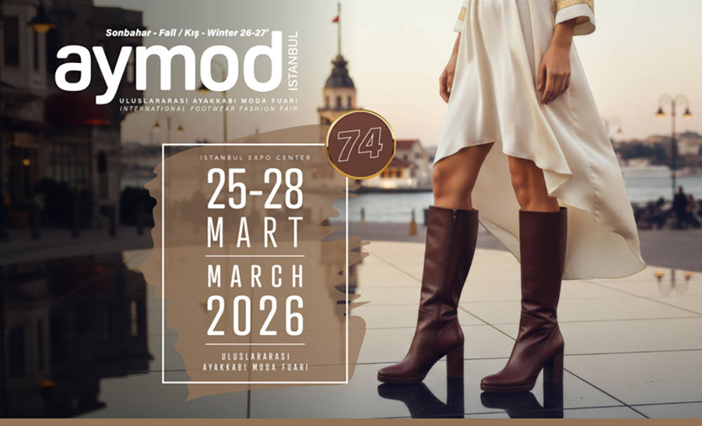 Estambul se prepara para la 74ª edición de AYMOD: la gran feria internacional del calzado se celebrará del 25 al 28 de marzo de 2026