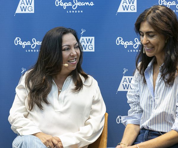 A la izquierda, Marcella Wartenbergh, CEO de AWWG, y a la derecha, Paola Maestro, Chief Product Officer de Pepe Jeans