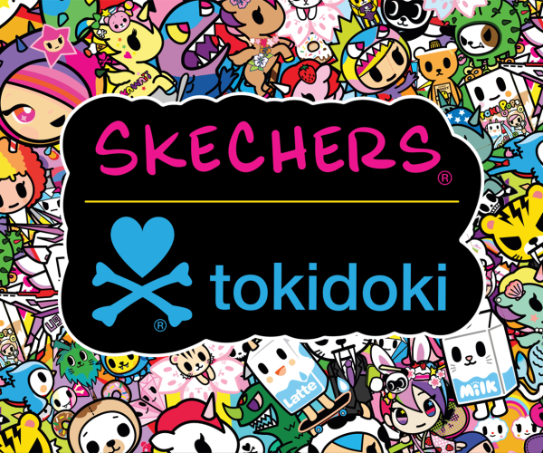 Skechers colabora con Tokidoki en una colección de edición limitada