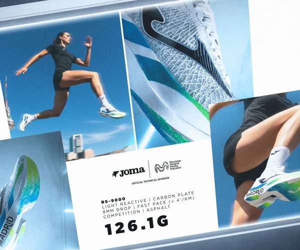 Joma presenta la RS-9000 Edición Especial Madrid y convierte “De Madrid al cielo” en 126,1 gramos de ligereza extrema