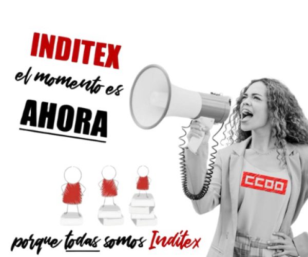 CCOO convoca movilizaciones en Inditex el 22M para reivindicar que sus beneficios récord repercutan en toda la plantilla