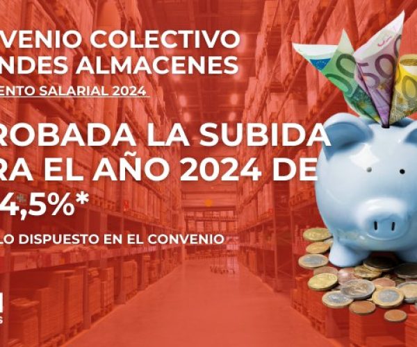 El BOE publica el Convenio colectivo de Grandes Almacenes