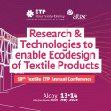 AITEX acogerá en su sede de Alcoy la 19ª Conferencia Anual de Textile ETP en 2025