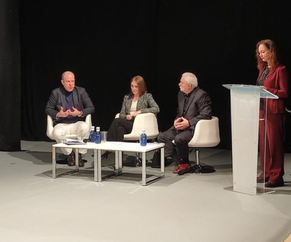 De izquierda a derecha: Ignacio Sierra, Rosa López, Pedro Mansilla y Jennifer Gálvez