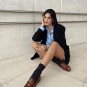 Estilo clásico, con calcetines y made in Spain: así es el zapato favorito de Marta Lozano