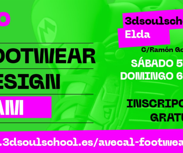 Avecal y 3DSOUL impulsan el desarrollo de la primera Footwear Design Jam que se realiza en España