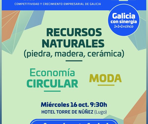 Circulo de Empresarios de Galicia suma sinergias con 'Recursos naturales + Economía Circular + Moda'