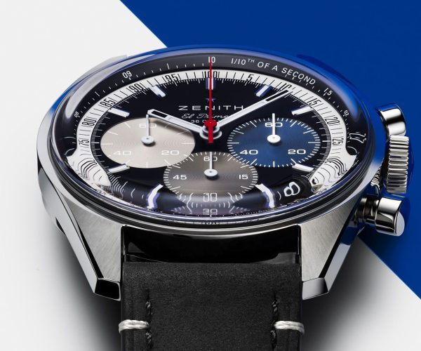 Completamente tricolor: Zenith presenta el Chronomaster Original con una esfera tricolor negra