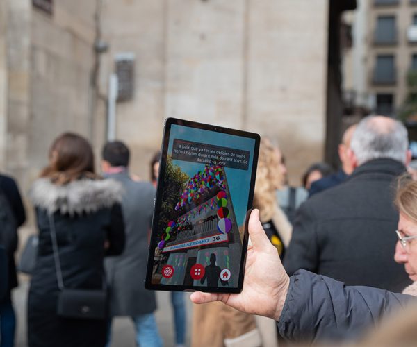 Calçats Giró de Lleida ofrece esta Navidad una experiencia inmersiva con realidad aumentada gracias a la tecnología 5G