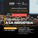 La jornada “Escuchando a la industria” del proyecto Uniendo Moda cambia de fecha al viernes 17 de enero