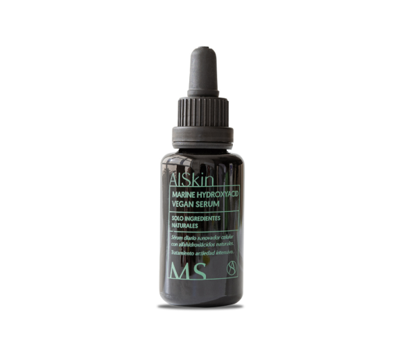 Marine Hydroxyacid Vegan Serum de Alskin Cosmetics hidrata, revitaliza la piel y trata imperfecciones