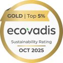Archroma vuelve a situarse entre las empresas más sostenibles del mundo: segundo Oro consecutivo de EcoVadis