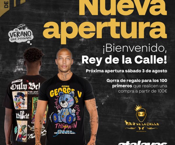 Rey de la Calle abre un nuevo punto de venta en el centro comercial de Atalayas