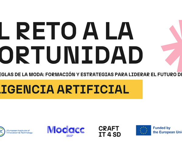 Modacc y Agrupación Española del Género de Punto promueven el ciclo de webinars "Del reto a la oportunidad": Inteligencia Artificial