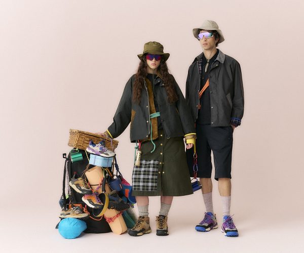 Barbour y la marca japonesa de ropa deportiva, Flower Mountain, unen fuerzas por primera vez en AW24