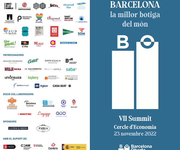 Barcelona Oberta organiza su VII Summit: 'Barcelona, la mejor tienda del mundo'