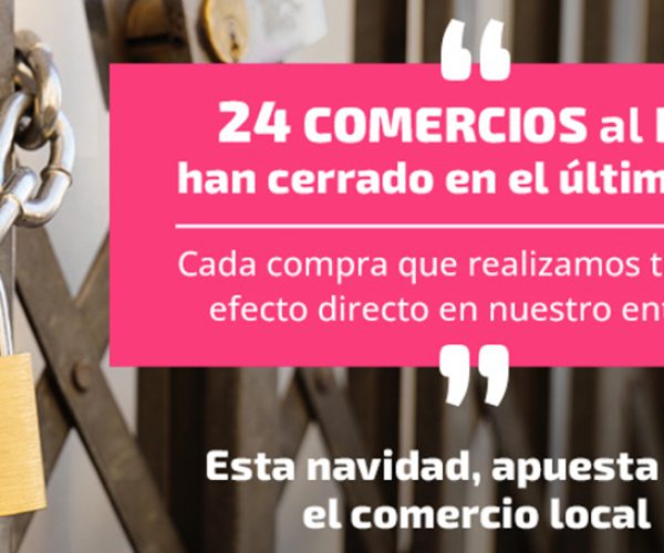 UATAE alerta del cierre de 8.870 comercios en el último año y llama a respaldarles durante la campaña de navidad