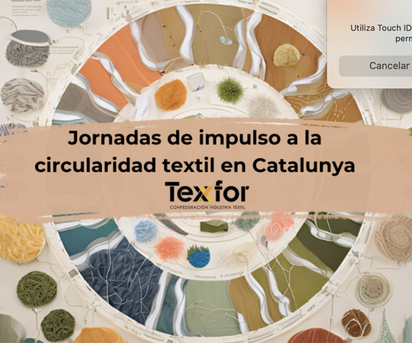 La Confederación de la Industria Textil (Texfor) organiza las Jornadas de impulso a la circularidad textil en Catalunya