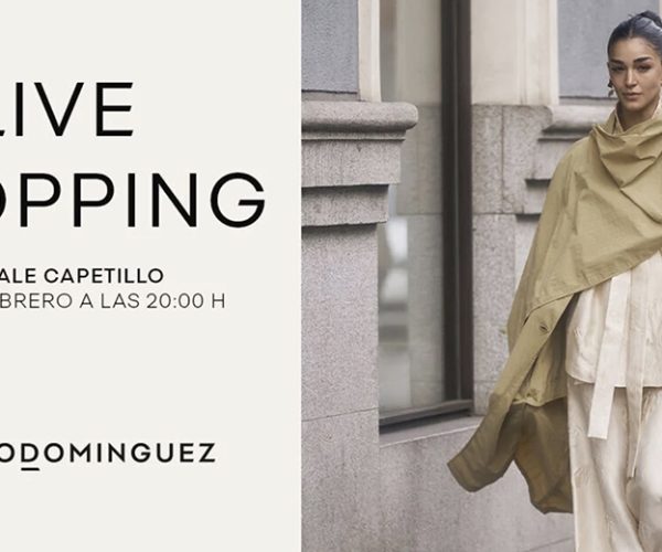 Las ventas del Live Shopping de Adolfo Domínguez se duplican en 2024