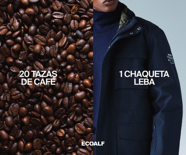 Ecoalf integra posos de café usados en sus chaquetas de poliéster reciclado 