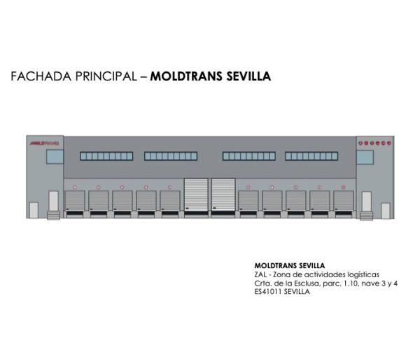 El Grupo Moldtrans inaugura un nuevo almacén de 5.000 m2 en Sevilla