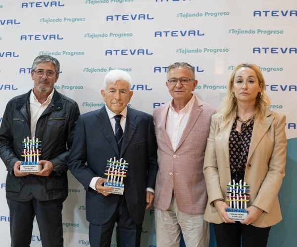 Los II Premios ATEVAL reconocen la labor de Textiles Mora y Casa Mediterránea en el progreso del textil valenciano