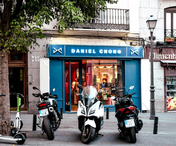 Daniel Chong inaugura una nueva flagship store en Madrid