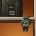 Una colaboración de altura: Zenith presenta la nueva colección Pilot Zenith x Porter de cerámica en color verde caqui