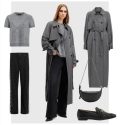 Grey is the new black: AllSaints tiene el look perfecto para la vuelta a la rutina