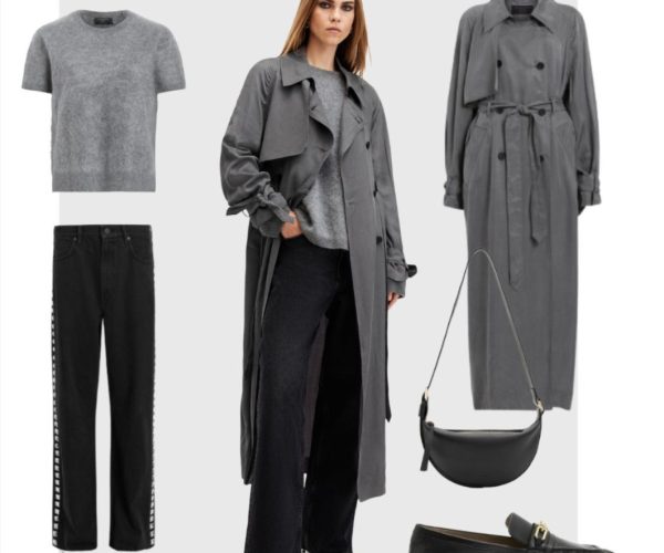 Grey is the new black: AllSaints tiene el look perfecto para la vuelta a la rutina