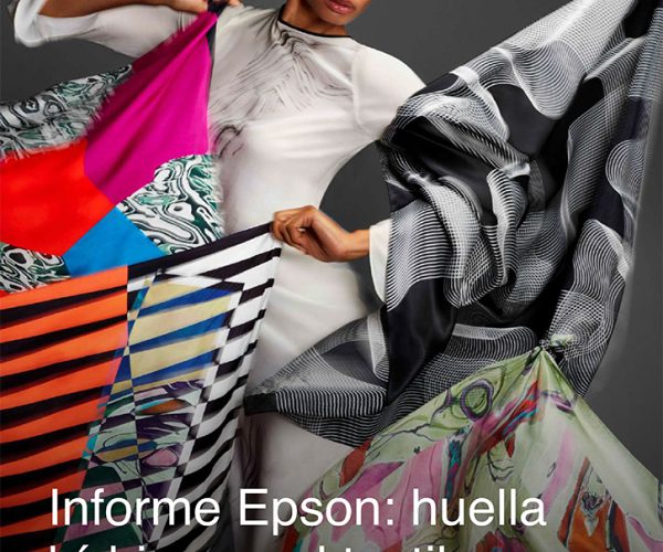 Epson y PATTERNITY anuncian una nueva colección más sostenible con motivo de las semanas de la moda 2025 para cambiar la tendencia del derroche de agua