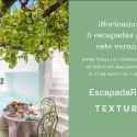 Textura y EscapadaRural celebran la nueva colección de playa de la marca textil con sorteos de escapadas en alojamientos rurales