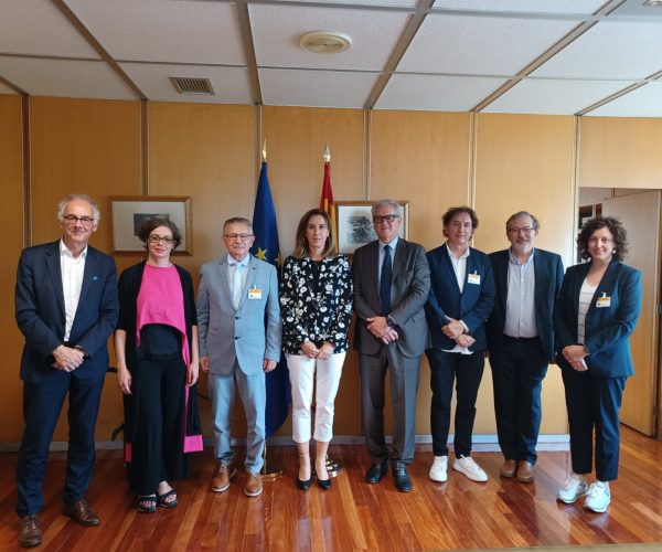 Una delegación de Euratex y del CIE plantea las prioridades del sector textil al Gobierno para seguir siendo competitivo y sostenible ante la próxima Presidencia europea de España