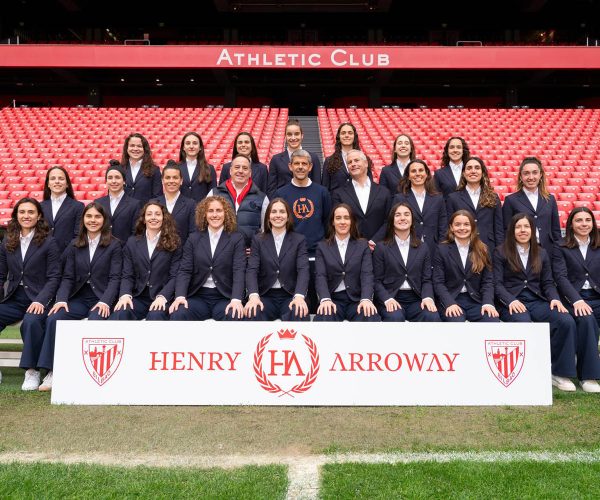 Henry Arroway vestirá al Athletic Club Femenino con una colección única