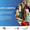 La Asociación Española de Recuperadores de Economía Social y Solidaria (AERESS), Moda re- y RREUSE alertan de la emergencia en el sector de los residuos textiles