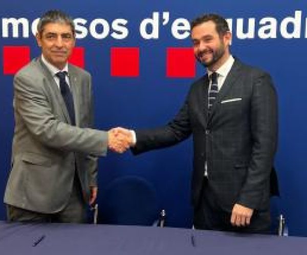 Los Mossos d’Esquadra y la Asociación para la Defensa de la Marca (Andema) firman un convenio para reforzar la lucha contra los delitos de propiedad industrial