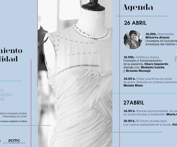 El Cabildo de Gran Canaria y la Asociación Creadores de Moda de España (ACME) se unen de nuevo para formar al futuro de la moda