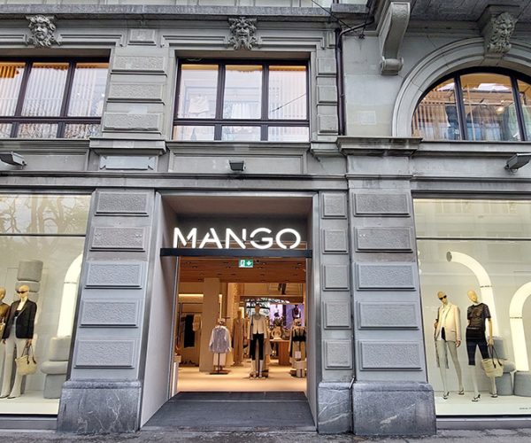 Mango lleva su concepto New Med a Suiza por primera vez con la renovación de su tienda en Zurich