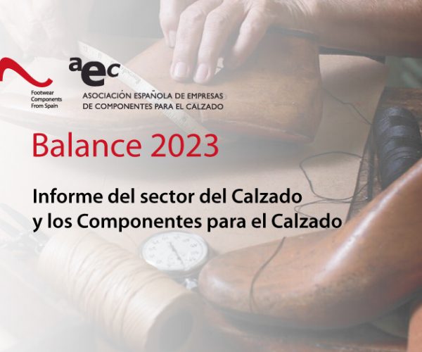 La AEC publica su 'Informe del Sector del Calzado y los Componentes para el Calzado: Balance 2023'