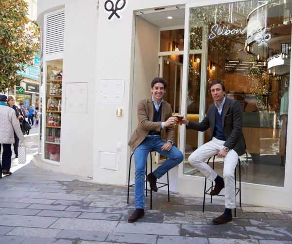 Pablo López y Juan Jurado socios de Silbon en Silbon Bar cap