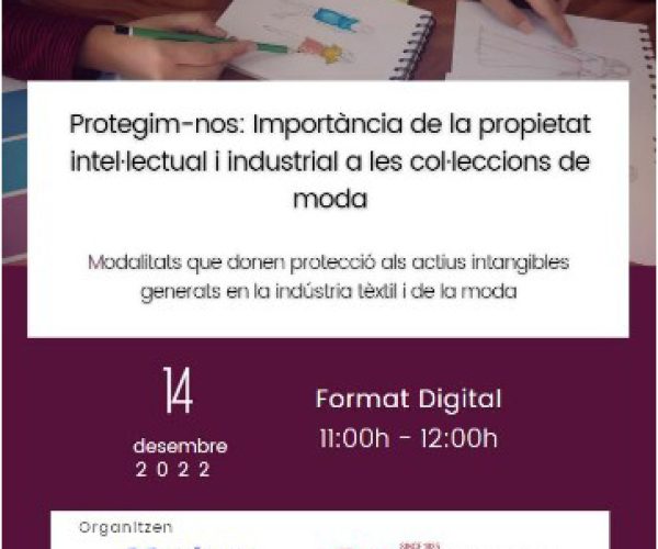 Modacc y PONTI & Partners organiza el webinario 'Protejámonos: Importancia de la propiedad intelectual e industrial en las colecciones de moda'