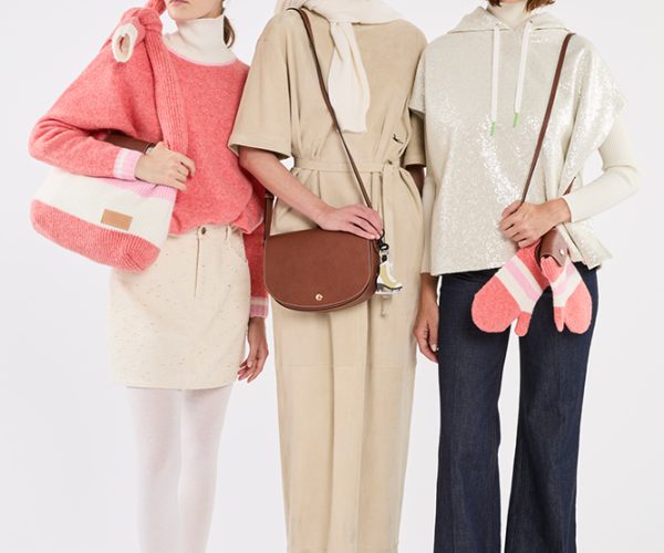 LONGCHAMP – The cocooning season: tres prendas de punto trompe-l'oeil