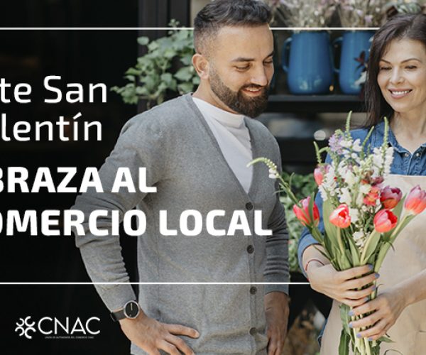 UATAE y CNAC animan a ‘abrazar al comercio local’ en San Valentín