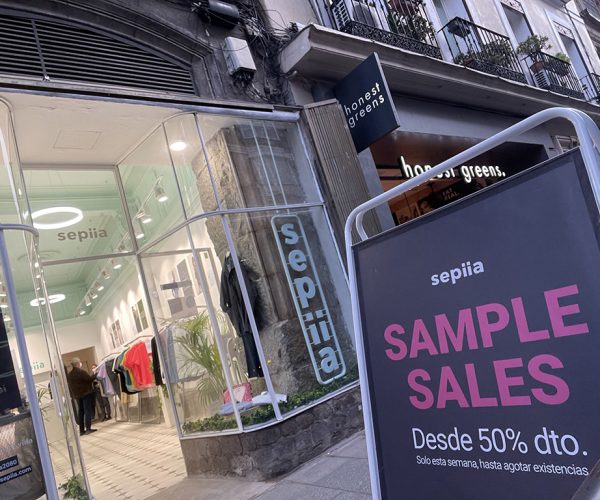 Sepiia, la startup de moda inteligente, elimina su excedente de producción con un outlet sostenible en su tienda física de Madrid