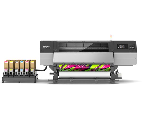 Epson presenta una nueva impresora industrial de sublimación de tinta de 76 pulgadas con rollo Jumbo opcional