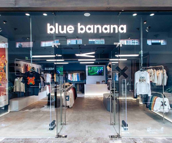 Blue Banana lleva su X hasta el corazón de México con su primera tienda física fuera de España