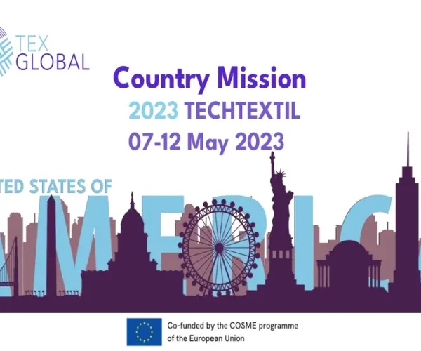 ATEVAL promueve TEXGLOBAL- Misión Comercial Techtextil del 7 al 12 de mayo 2023 en EEUU