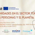 Este lunes5 de febrero tiene lugar Jornada “Oportunidades el sector textil para las personas y el planeta”